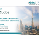 ERBA CareData at WHX Labs Dubai 2026 showcasing smart LIMS, EMR and Middleware solutions for UAE laboratories